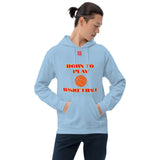 Unisex Hoodie "1041-0031 Born To Play Basketball (Red Logo)" - JCBTGlobal