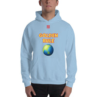 Unisex Hoodie "1042-0021 Golden Rule (Red Logo)" - JCBTGlobal