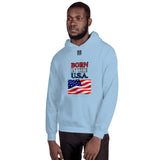 Unisex Hoodie "1042-0041 Born In The U.S.A. (Black Logo)" - JCBTGlobal