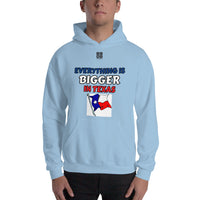 Unisex Hoodie "1042-0051 Everything Is Bigger In Texas (Black Logo)" - JCBTGlobal