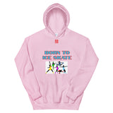 Unisex Hoodie "2041-0041 Born To Ice Skate (Red Logo)" - JCBTGlobal