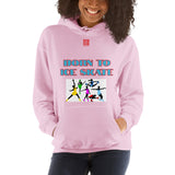 Unisex Hoodie "2041-0041 Born To Ice Skate (Red Logo)" - JCBTGlobal