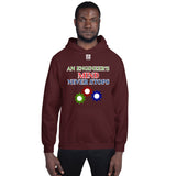 Unisex Hoodie "1042-0071 An Engineer's Mind Never Stops (White Logo)" - JCBTGlobal