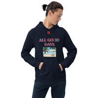 Unisex Hoodie "1042-0031 All Good Days (Red Logo)" - JCBTGlobal