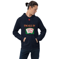 Unisex Hoodie "1042-0061 I'm All In (Red Logo)" - JCBTGlobal