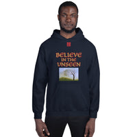 Unisex Hoodie "1042-0101 Believe In The Unseen (Red Logo)" - JCBTGlobal