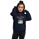 Unisex Hoodie "2042-0031 All Good Days (Red Logo)" - JCBTGlobal