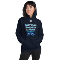 Unisex Hoodie "2042-0081 Software Engineer At Work (White Logo)" - JCBTGlobal