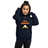 Unisex Hoodie "2042-0121 On A Mission (Red Logo)" - JCBTGlobal