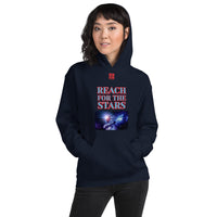 Unisex Hoodie "2042-0141 Reach For The Stars (Red Logo)" - JCBTGlobal