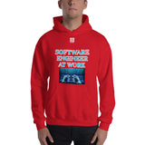 Unisex Hoodie "1042-0081 Software Engineer At Work (White Logo)" - JCBTGlobal