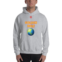 Unisex Hoodie "1042-0021 Golden Rule (Red Logo)" - JCBTGlobal