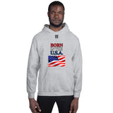 Unisex Hoodie "1042-0041 Born In The U.S.A. (Black Logo)" - JCBTGlobal