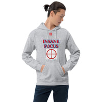 Unisex Hoodie "1042-0091 Insane Focus (Red Logo)" - JCBTGlobal