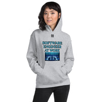 Unisex Hoodie "2042-0081 Software Engineer At Work (Black Logo)" - JCBTGlobal