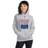 Unisex Hoodie "2042-0081 Software Engineer At Work (Red Logo)" - JCBTGlobal