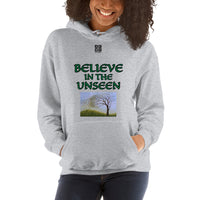 Unisex Hoodie "2042-0101 Believe In The Unseen (Black Logo)" - JCBTGlobal