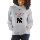 Unisex Hoodie "2042-0152 Born A Star (Black Logo)" - JCBTGlobal