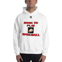 Unisex Hoodie "1041-0021 Born To Play Baseball (Black Logo)" - JCBTGlobal