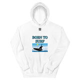 Unisex Hoodie "1041-0061 Born To Surf (Black Logo)" - JCBTGlobal