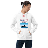 Unisex Hoodie "1041-0061 Born To Surf (Red Logo)" - JCBTGlobal