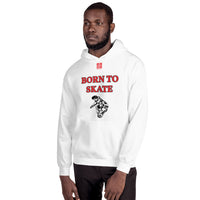 Unisex Hoodie "1041-0071 Born To Skate (Black Logo)" - JCBTGlobal