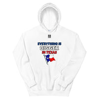 Unisex Hoodie "1042-0051 Everything Is Bigger In Texas (Black Logo)" - JCBTGlobal