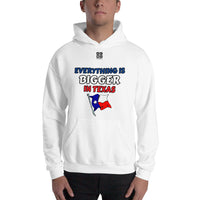 Unisex Hoodie "1042-0051 Everything Is Bigger In Texas (Black Logo)" - JCBTGlobal