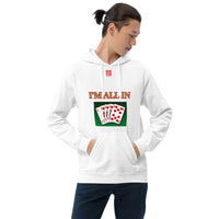 Unisex Hoodie "1042-0061 I'm All In (Red Logo)" - JCBTGlobal