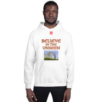 Unisex Hoodie "1042-0101 Believe In The Unseen (Red Logo)" - JCBTGlobal