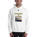 Unisex Hoodie "1042-0111 Wisdom Is Power (Black Logo)" - JCBTGlobal