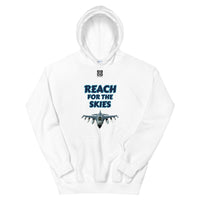 Unisex Hoodie "1042-0131 Reach For The Skies (Black Logo)" - JCBTGlobal