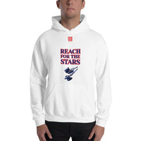 Unisex Hoodie "1042-0141 Reach For The Stars (Red Logo)" - JCBTGlobal