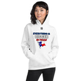 Unisex Hoodie "2042-0051 Everything Is Bigger In Texas (Black Logo)" - JCBTGlobal