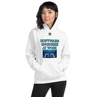 Unisex Hoodie "2042-0081 Software Engineer At Work (Black Logo)" - JCBTGlobal