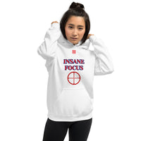 Unisex Hoodie "2042-0091 Insane Focus (Red Logo)" - JCBTGlobal