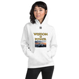 Unisex Hoodie "2042-0111 Wisdom Is Power (Black Logo)" - JCBTGlobal