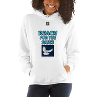 Unisex Hoodie "2042-0131 Reach For The Skies (Black Logo)" - JCBTGlobal