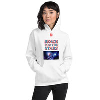 Unisex Hoodie "2042-0141 Reach For The Stars (Red Logo)" - JCBTGlobal