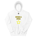 Unisex Hoodie "2042-0151 Born A Star (Black Logo)" - JCBTGlobal