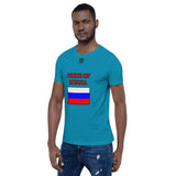 Short-Sleeve Unisex T-Shirt "1014-0091 Russia (Black Logo)" - JCBTGlobal