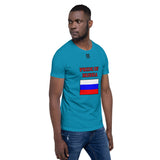 Short-Sleeve Unisex T-Shirt "1014-0091 Russia (Black Logo)" - JCBTGlobal