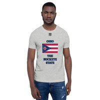 Short-Sleeve Unisex T-Shirt "10103-0071 Ohio (Black Logo)" - JCBTGlobal