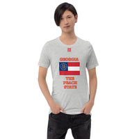 Short-Sleeve Unisex T-Shirt "10103-0091 Georgia (Red Logo)" - JCBTGlobal