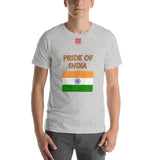 Short-Sleeve Unisex T-Shirt "1014-0021 India (Red Logo)" - JCBTGlobal