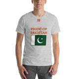 Short-Sleeve Unisex T-Shirt "1014-0051 Pakistan (Red Logo)" - JCBTGlobal