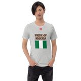 Short-Sleeve Unisex T-Shirt "1014-0071 Nigeria (Red Logo)" - JCBTGlobal