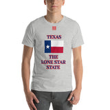 Short-Sleeve Unisex T-Shirt "10103-0021 Texas (Red Logo)" - JCBTGlobal