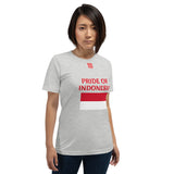 Short-Sleeve Unisex T-Shirt "2014-0041 Indonesia (Red Logo)" - JCBTGlobal