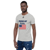 Short-Sleeve Unisex T-Shirt "1014-0031 U.S.A. (Black Logo)" - JCBTGlobal